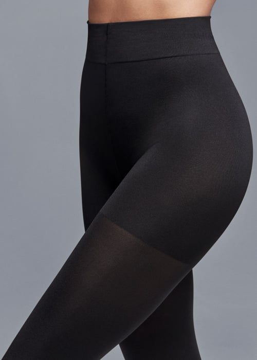 Wolford Aurora Love Tights in Black