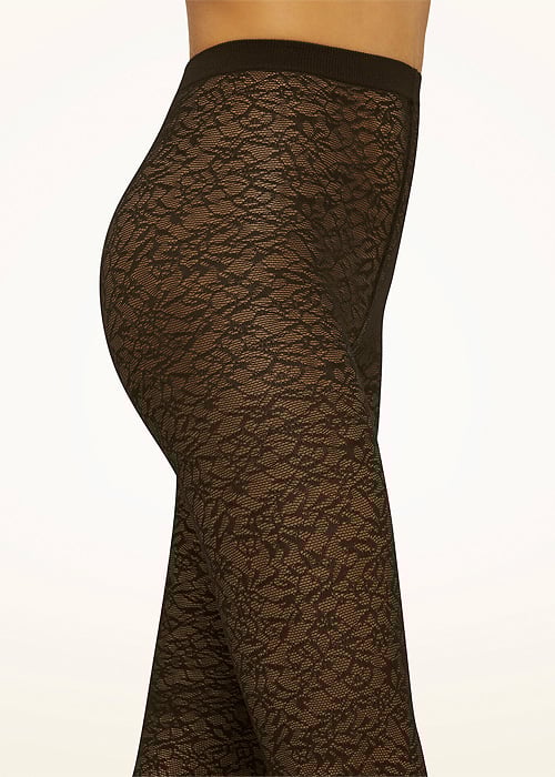 Wolford Floral Jacquard Tights image