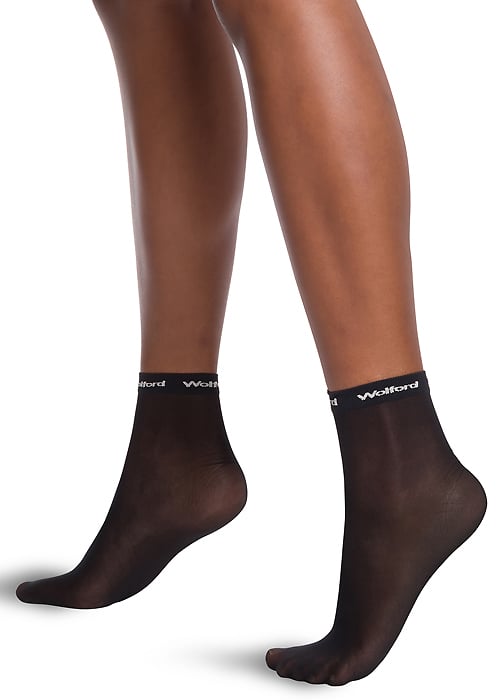 Wolford Logo Tattoo Socks image