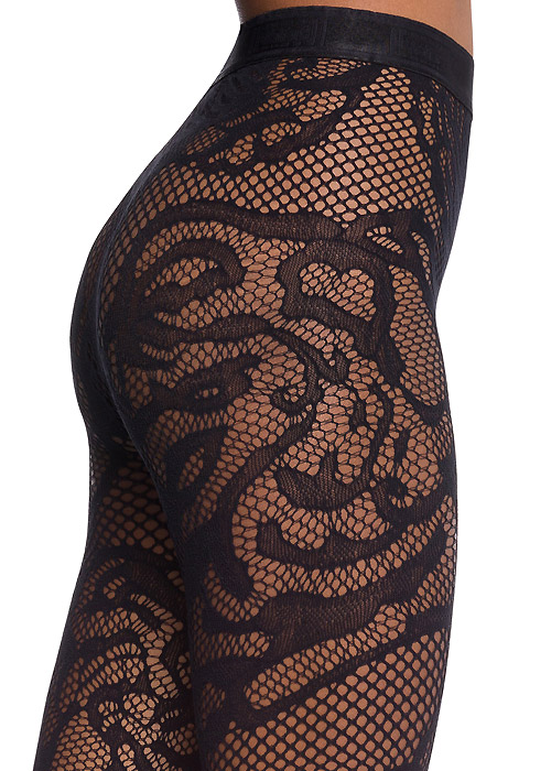 Wolford Net Roses Tights SideZoom 3