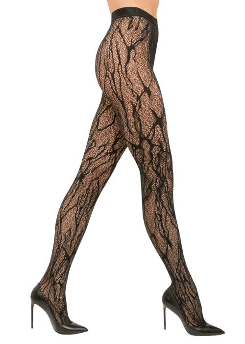 Wolford Snake Lace Tights BottomZoom 3