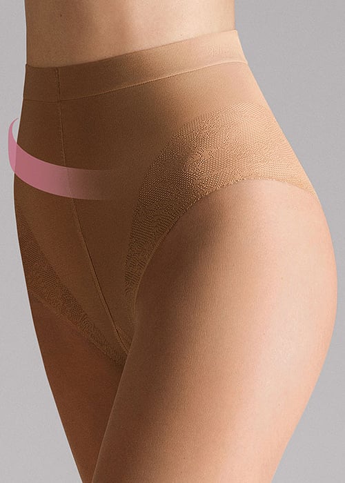 Wolford Tummy 20 Control Top Tights SideZoom 2