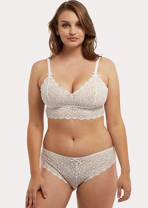 Wolf And Whistle Ariana Ivory Everyday Lace Brief Zoom 2