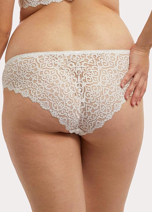 Wolf And Whistle Ariana Ivory Everyday Lace Brief SideZoom 3
