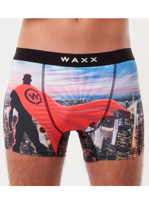 Waxx Mens Super Hero Boxer SideZoom 2