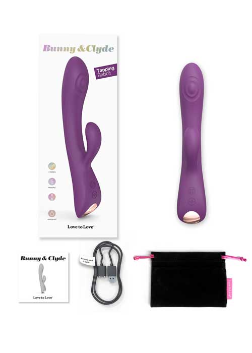 Love To Love Bunny And Clyde Wand Purple Rain image