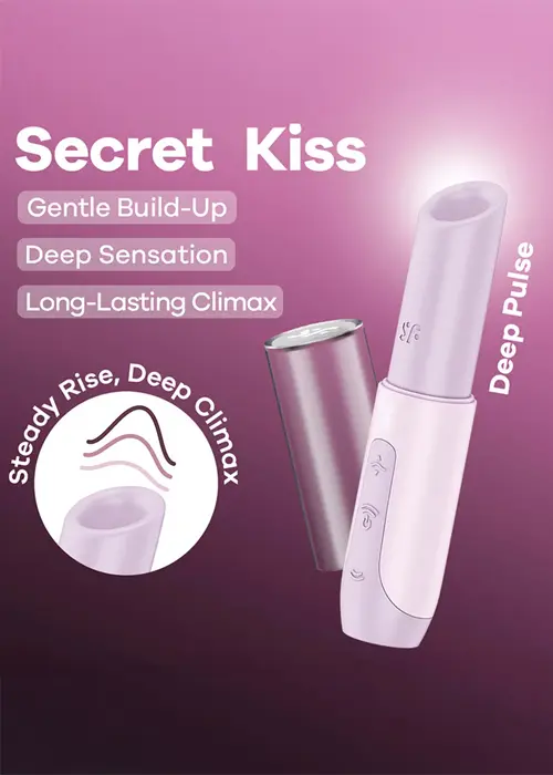 Love To Love Satisfier Secret Kiss Air Pulse Vibrator Product image