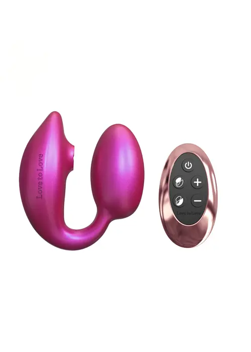 Love To Love Wonderlover Dual Stimulator - Iridescent Berry Product image