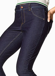 hue essential denim leggings