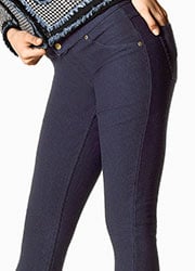 hue fleece lined denim leggings