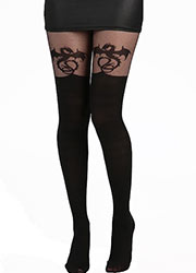 Pamela Mann Alchemy Dragon Over The Knee Tights In Stock At UK Tights